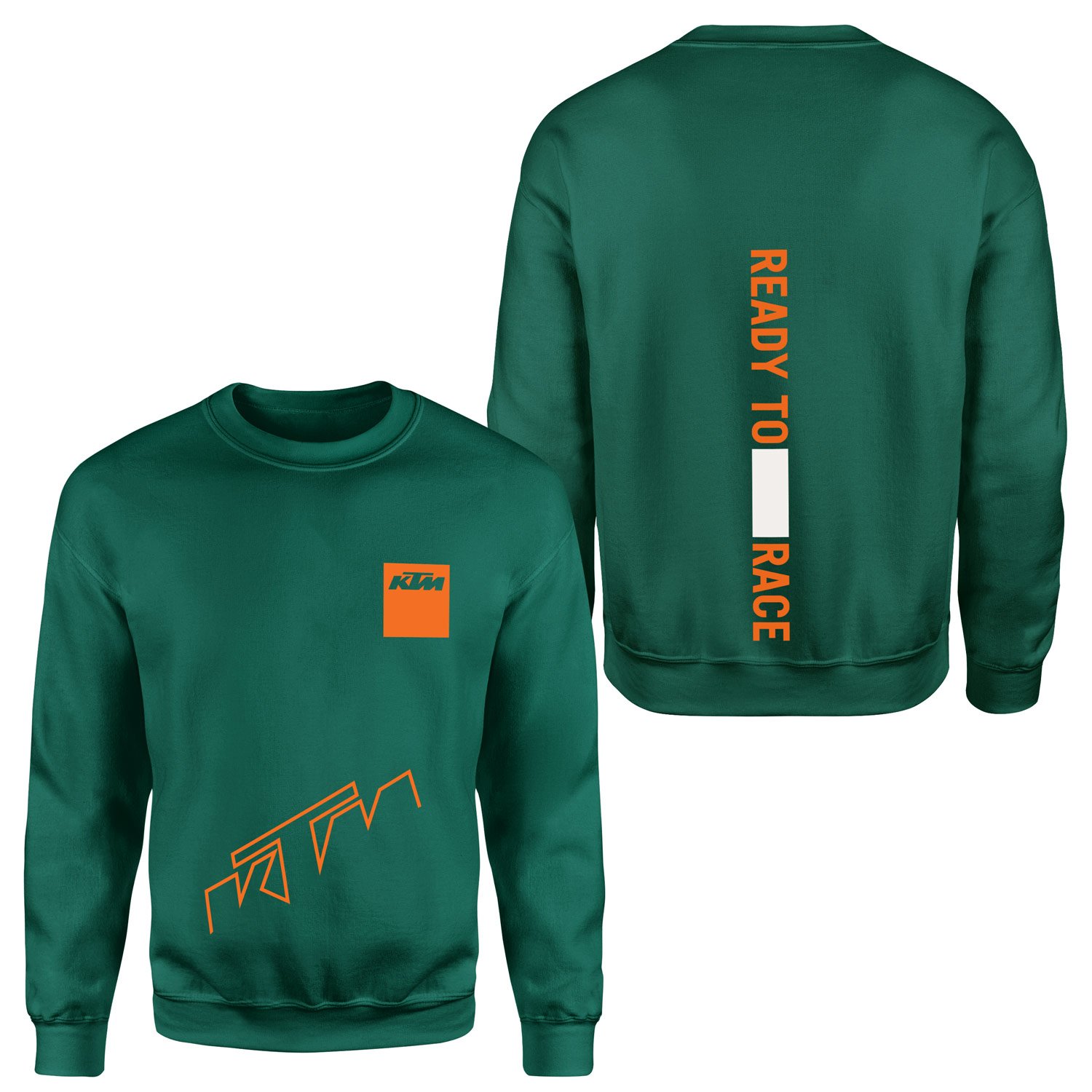 KTM Racing Erzbergrodeo Extreme SE Sweatshirt M - Nefti Yeşili