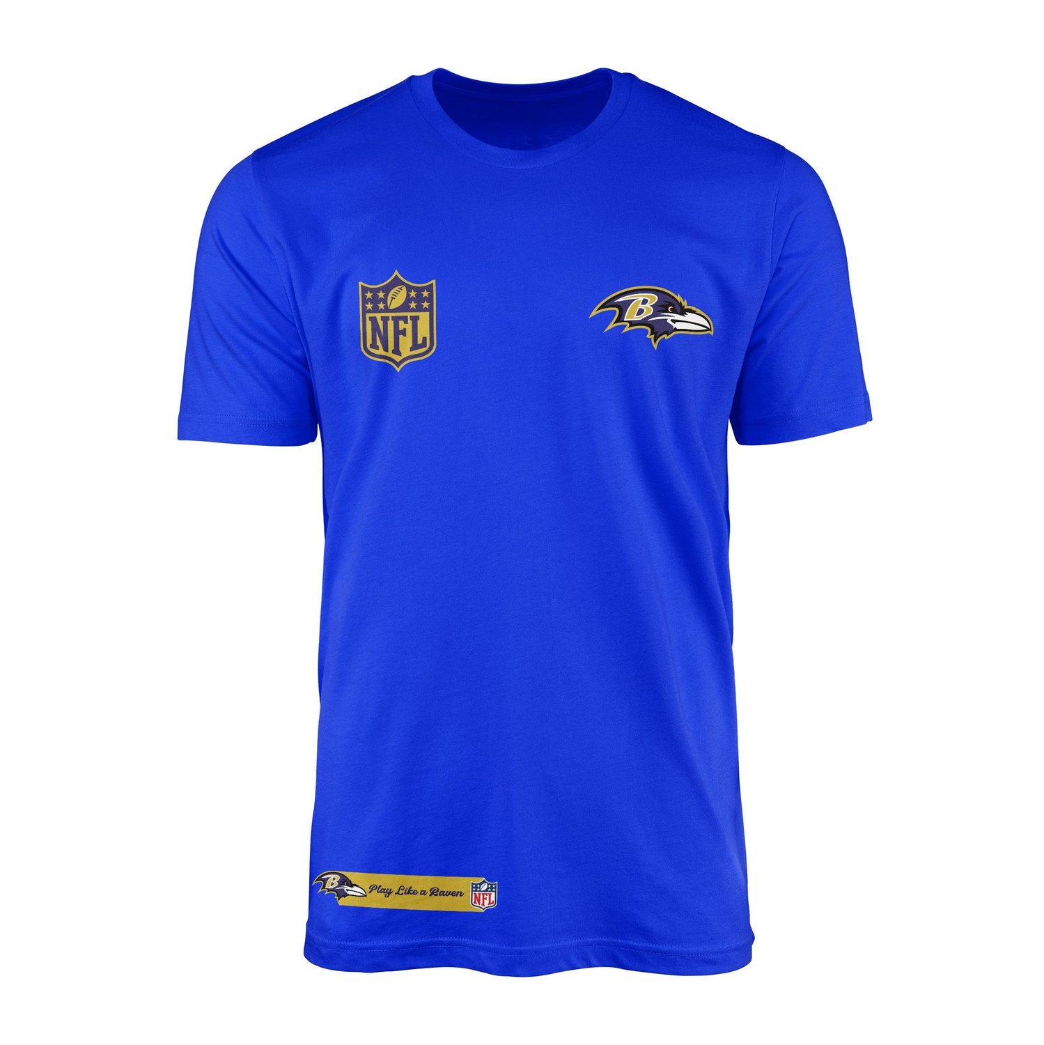 Play Like a Raven Baltimore Ravens MVP Tişört L - Mavi