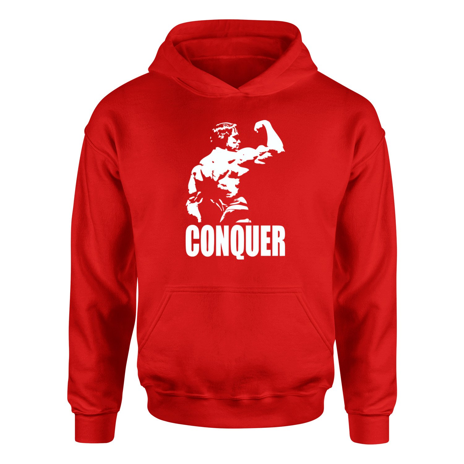 Arnold Conquer Hoodie XXL - Kırmızı