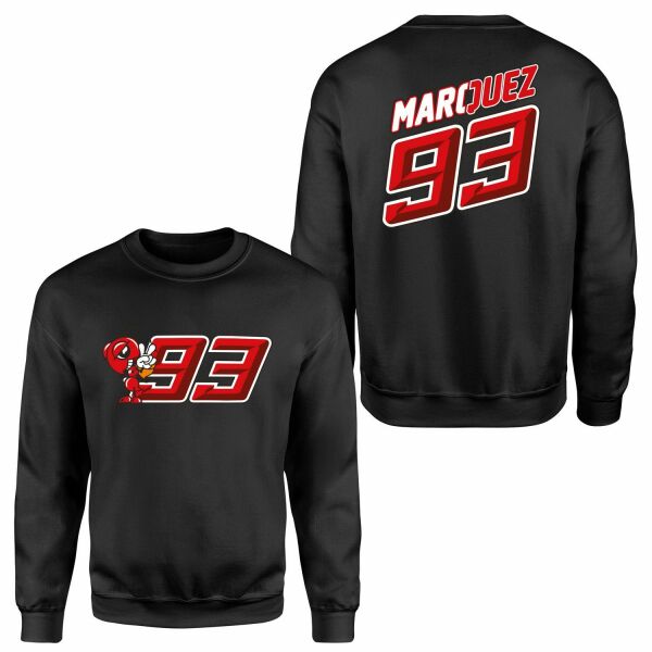 Marc Marquez 93 Sweatshirt M - Siyah
