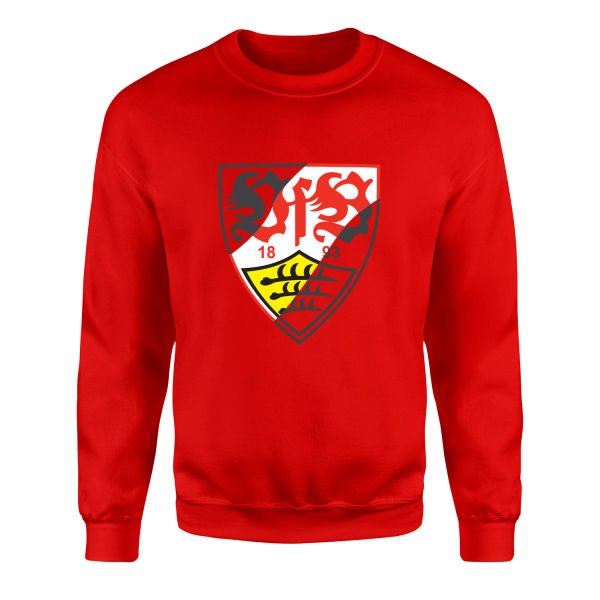 VfB Stuttgart Big Sweatshirt M - Kırmızı