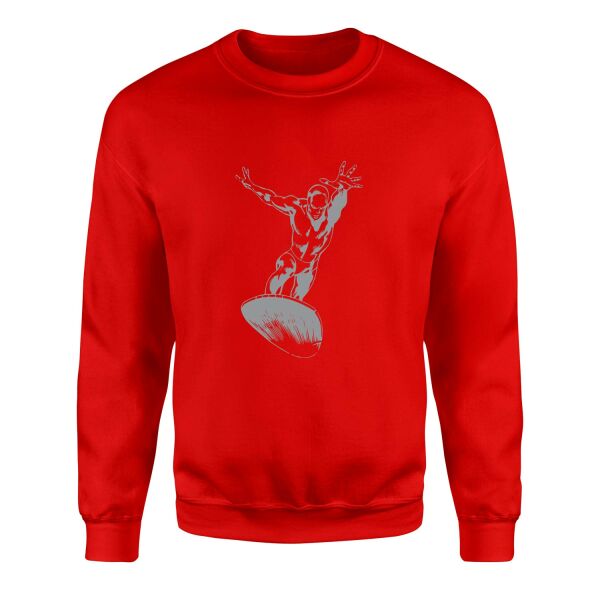 Silver S Sweatshirt XL - Kırmızı