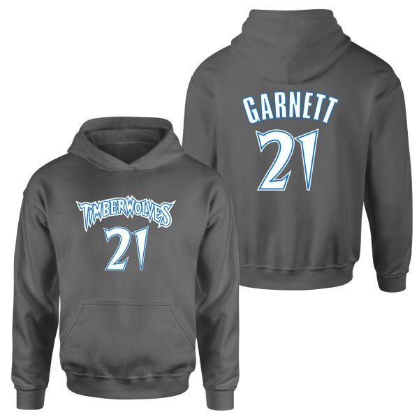 Kevin Garnett 21 THRBCK Forma Hoodie S - Füme