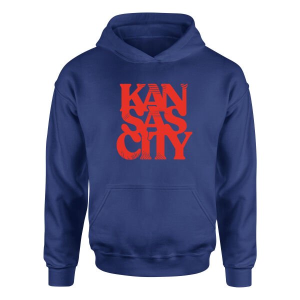 Kansas City Hoodie L - İndigo Mavisi