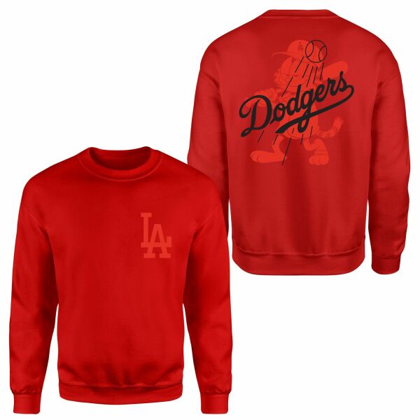LA Dodgers x GRFLD Sweatshirt XL - Kırmızı