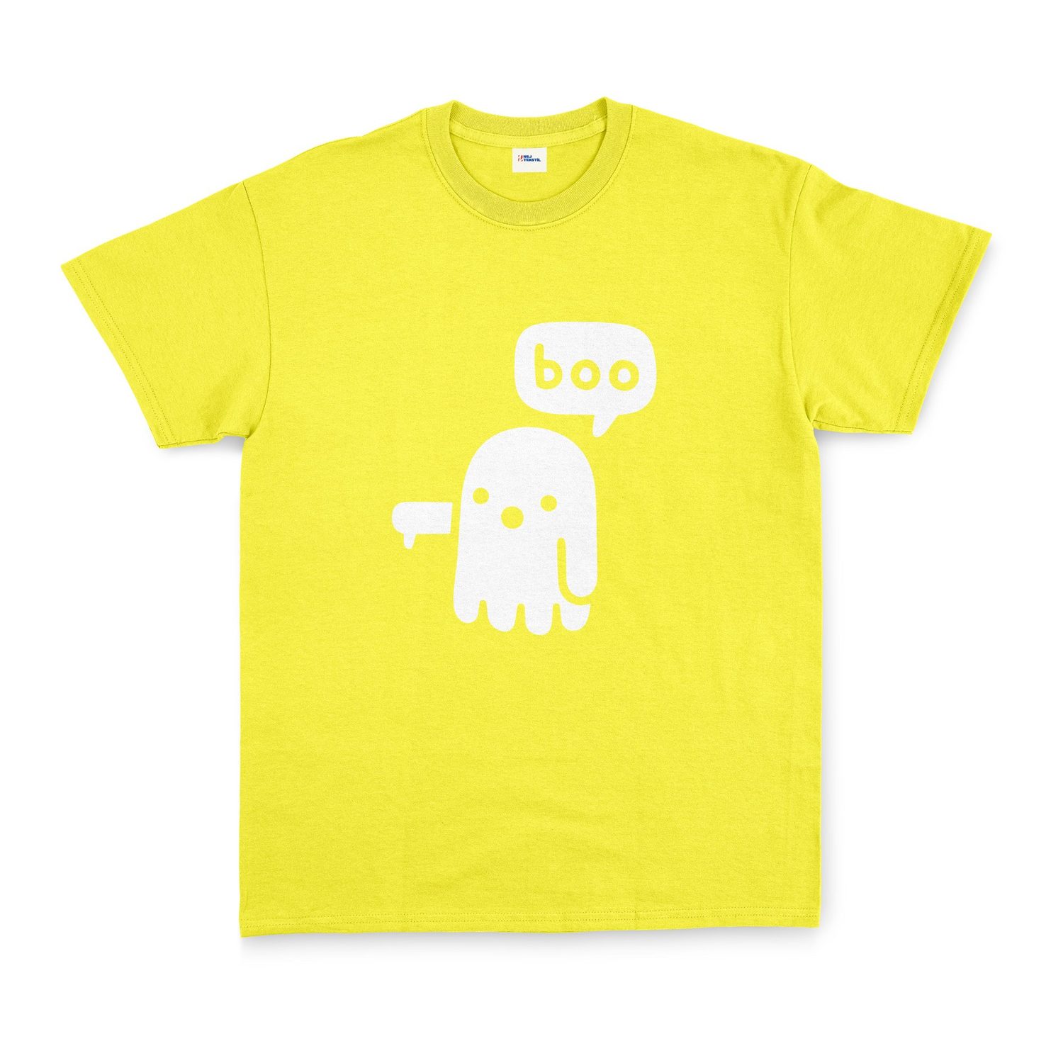 Boo! Tişört L - Sarı