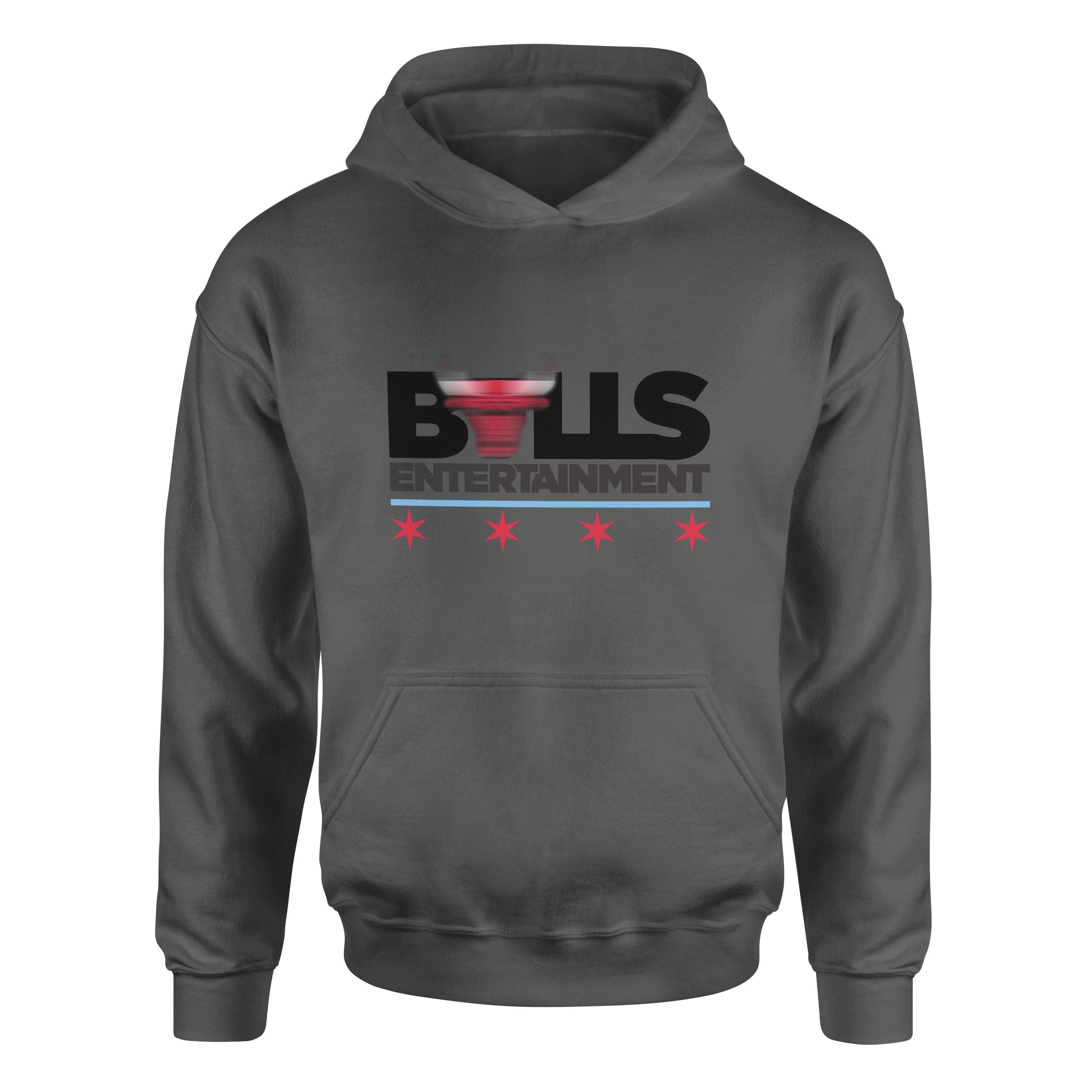 Bulls Entertainment Hoodie L - Füme