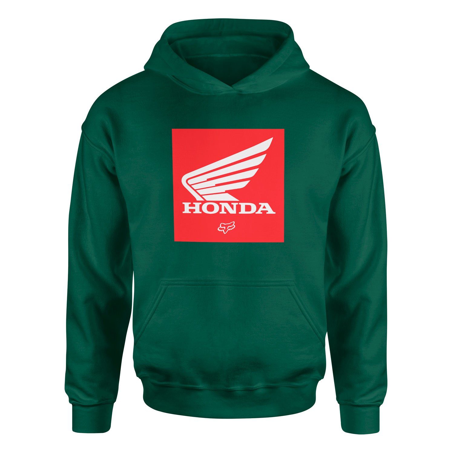 Honda X FOX Hoodie S - Nefti Yeşili