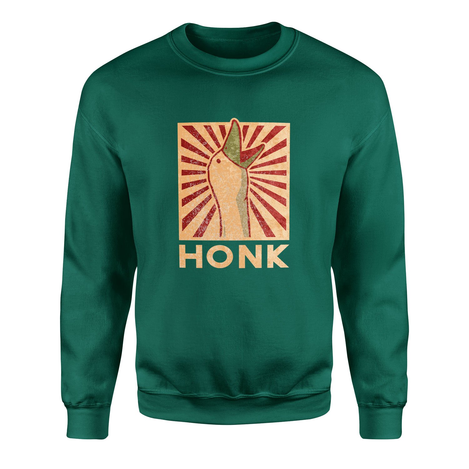 HONK! Sweatshirt L - Nefti Yeşili