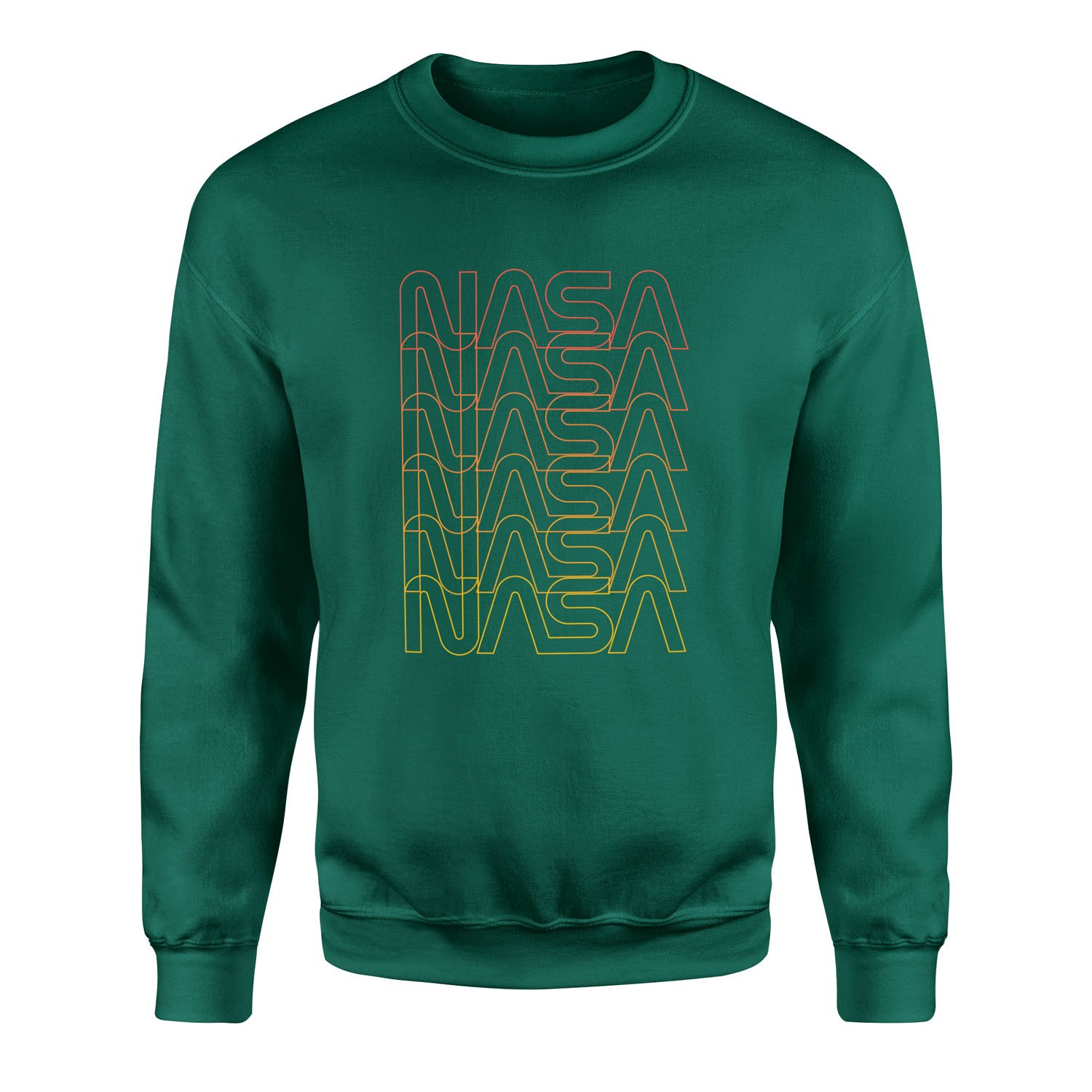 NASA Classic Worm Blend Sweatshirt L - Nefti Yeşili