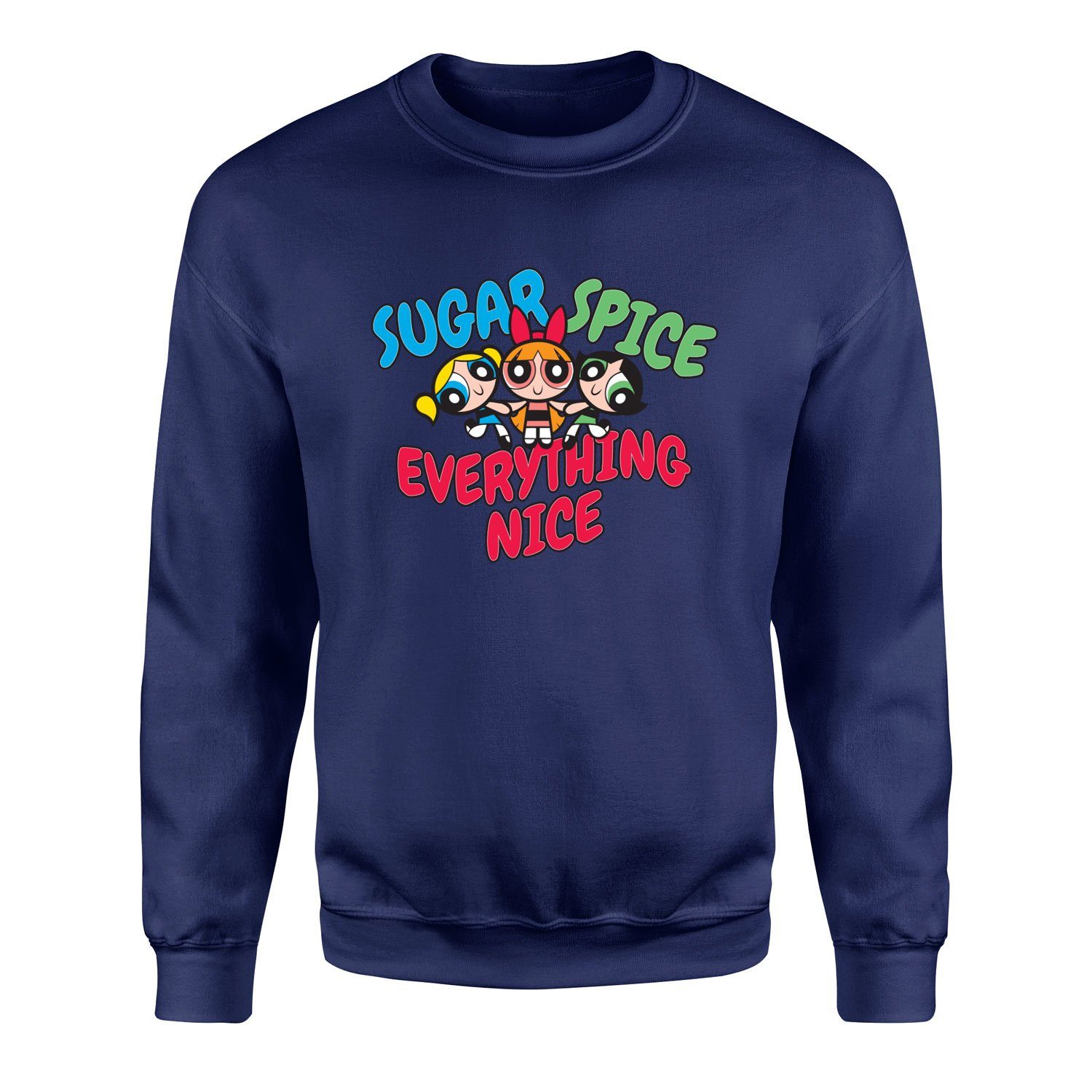 Sugar, Spice & Everything Nice Sweatshirt M - Lacivert