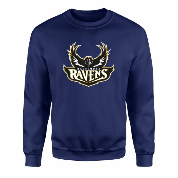 The Ravens Sweatshirt L - İndigo Mavisi