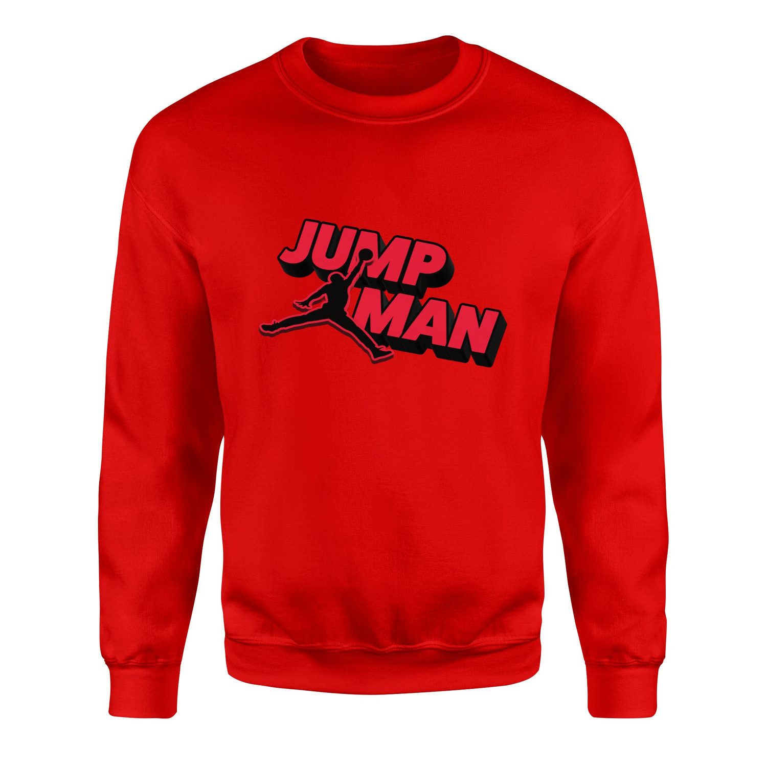 Jordan Jumpman Sweatshirt L - Kırmızı