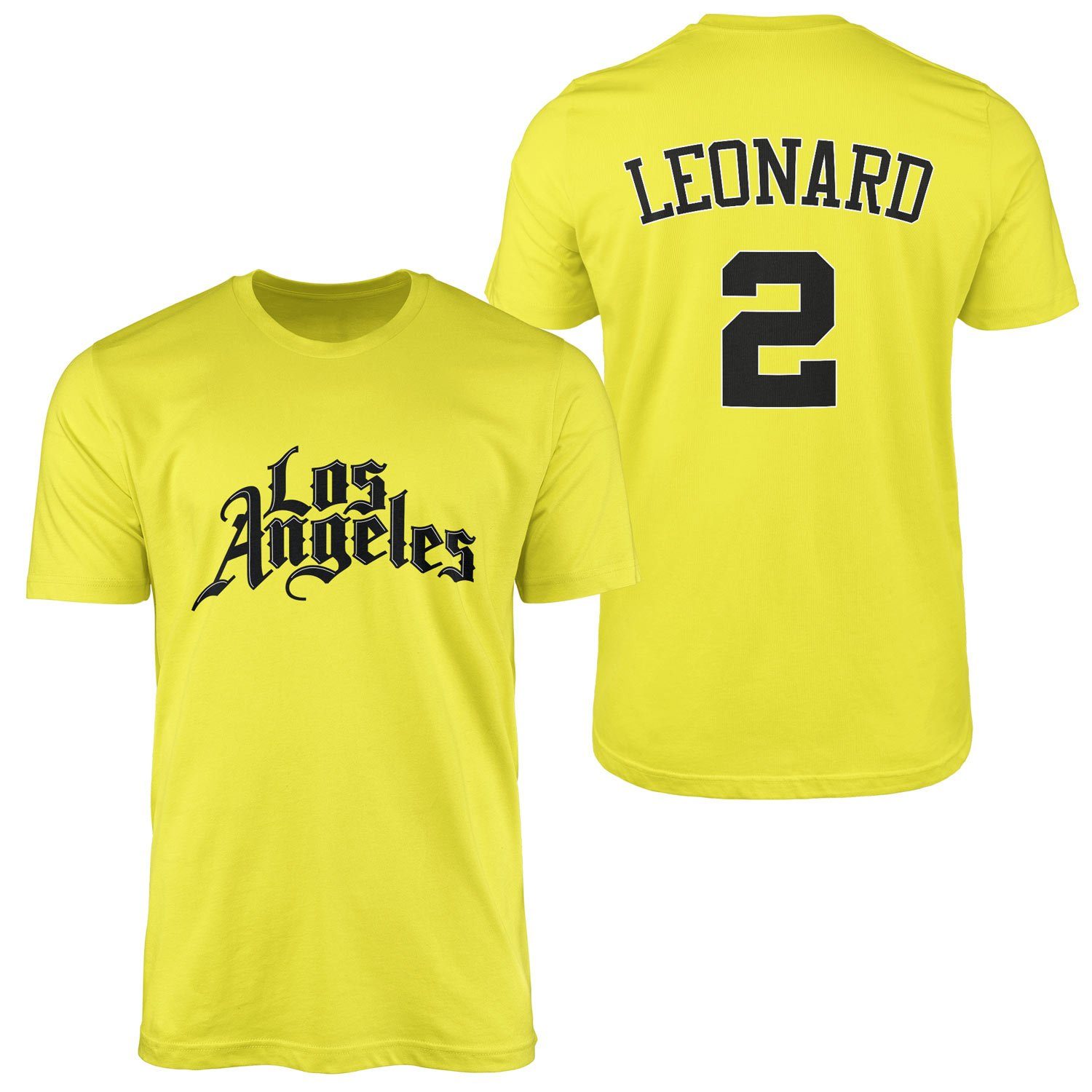Kawhi Leonard Los Angeles Forma Tişört S - Sarı