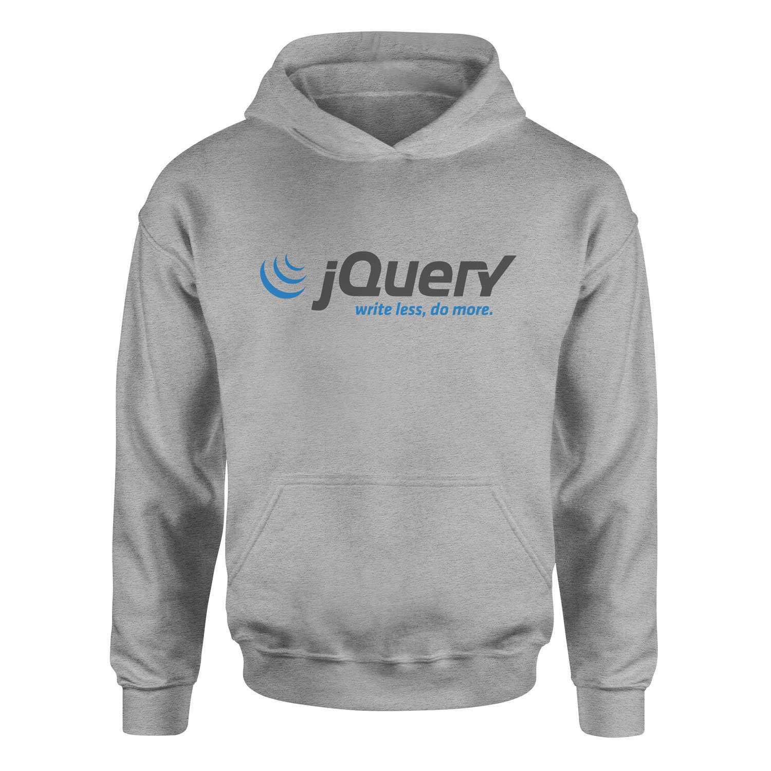 jQuery Hoodie M - Gri