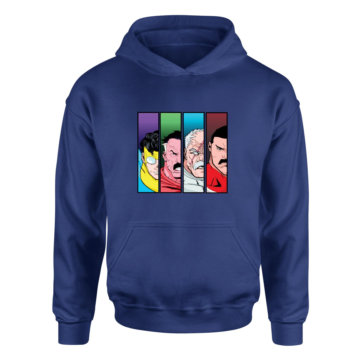 Viltrumites Hoodie L - İndigo Mavisi