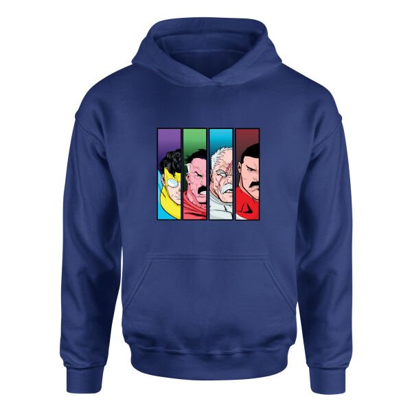 Viltrumites Hoodie L - İndigo Mavisi