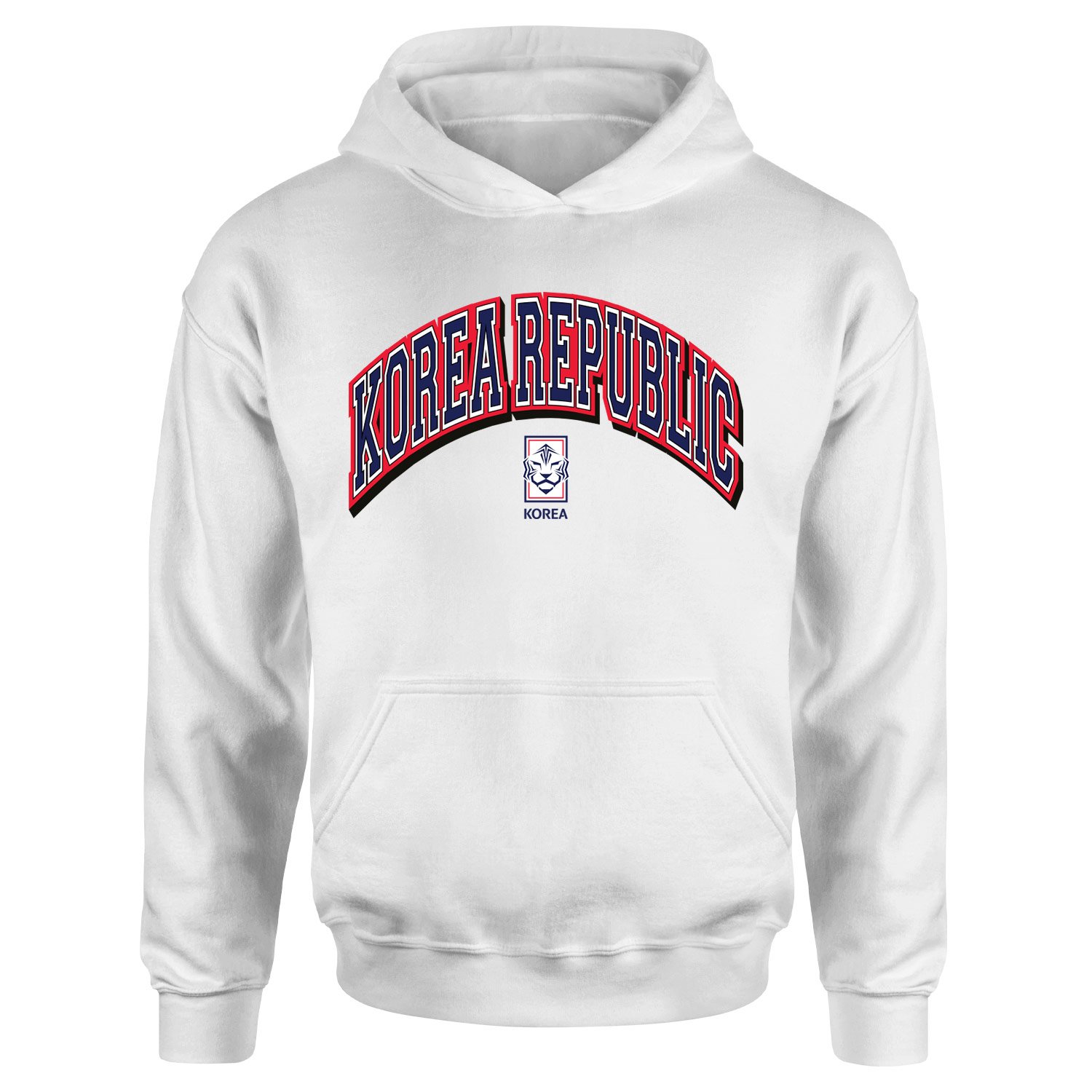 Kore Cumhuriyeti 2026 Varsity Hoodie L - Beyaz
