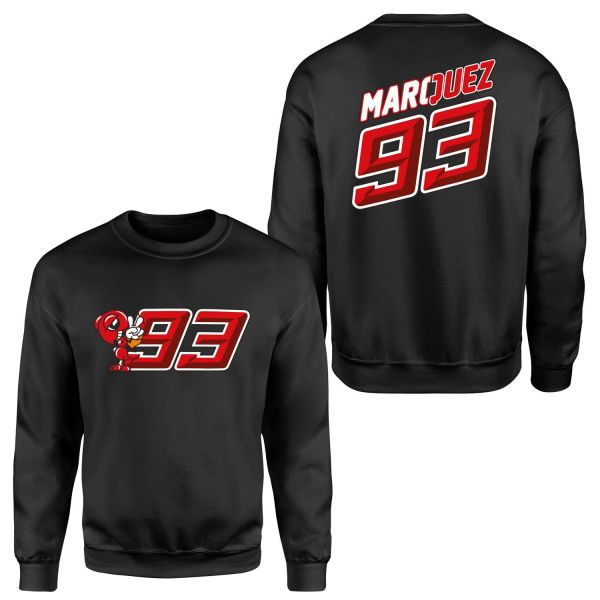 Marc Marquez 93 Sweatshirt XL - Siyah