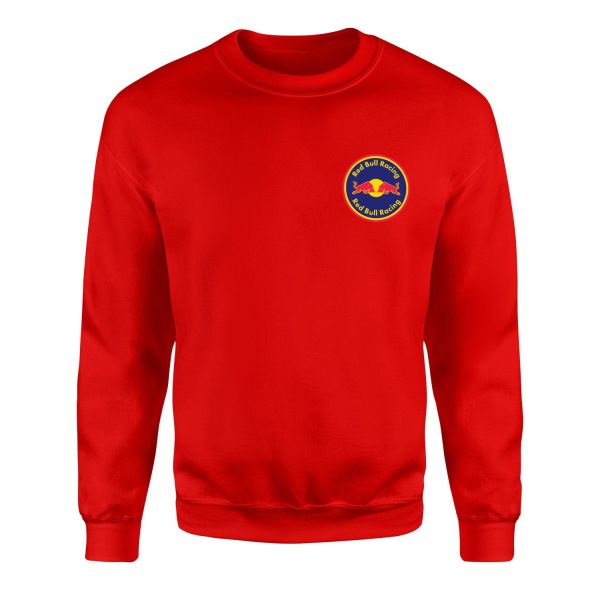 Red Bull Racing Badge Sweatshirt XL - Kırmızı