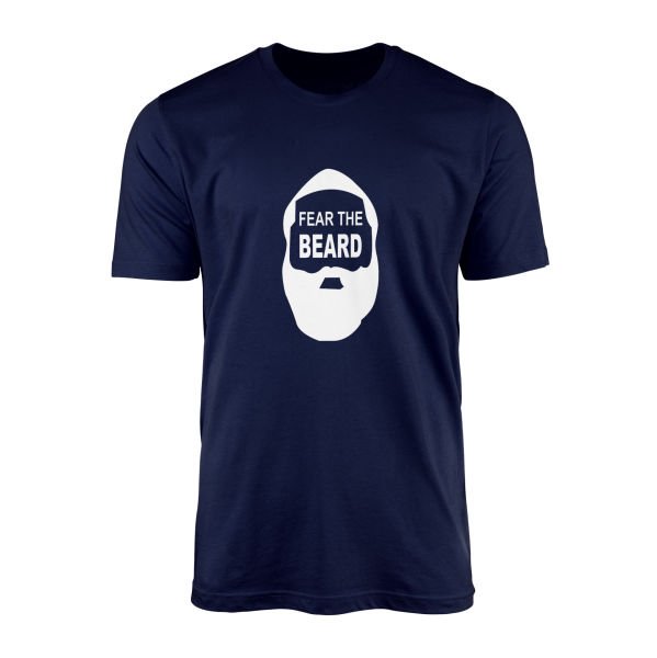 Fear the Beard | James Harden W Tişört L - İndigo Mavisi