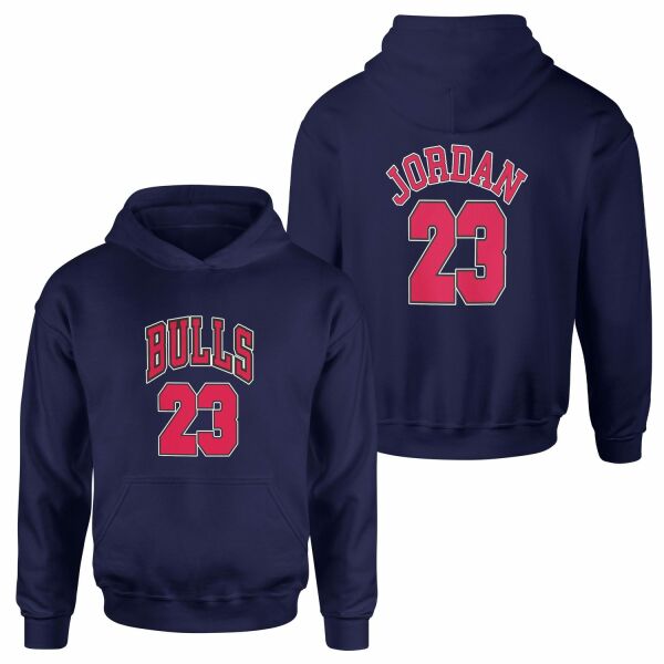 Michael Jordan 23 Forma Hoodie S - İndigo Mavisi