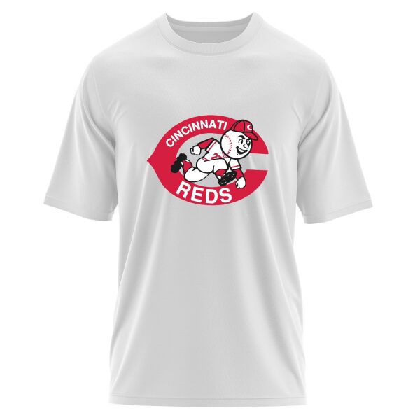 Cincinnati Reds | Mr. Red 80’s Oversize Tişört L - Beyaz