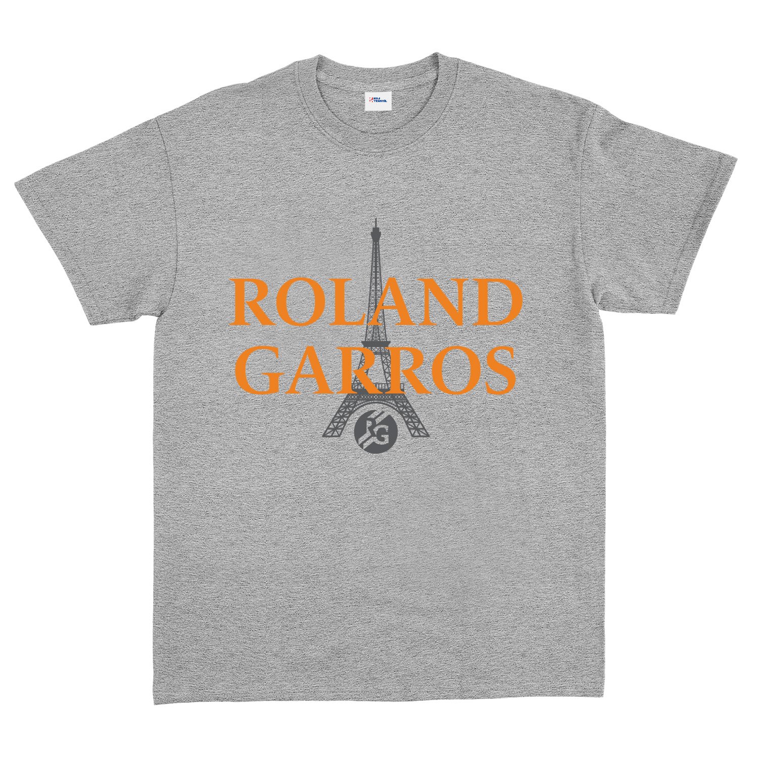 Roland Garros 2026 Casual Tişört L - Gri