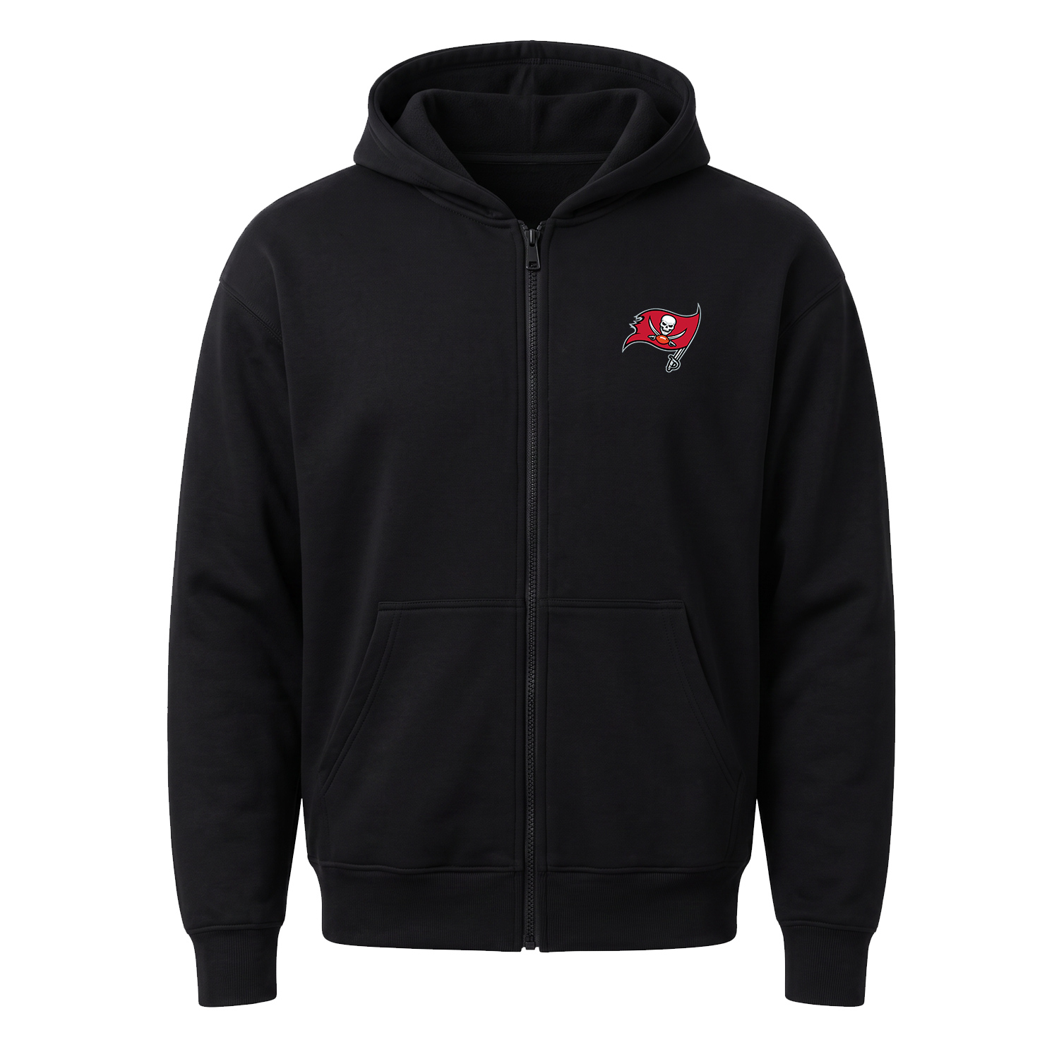 Tampa Bay Buccaneers Fermuarlı Kapüşonlu Sweatshirt