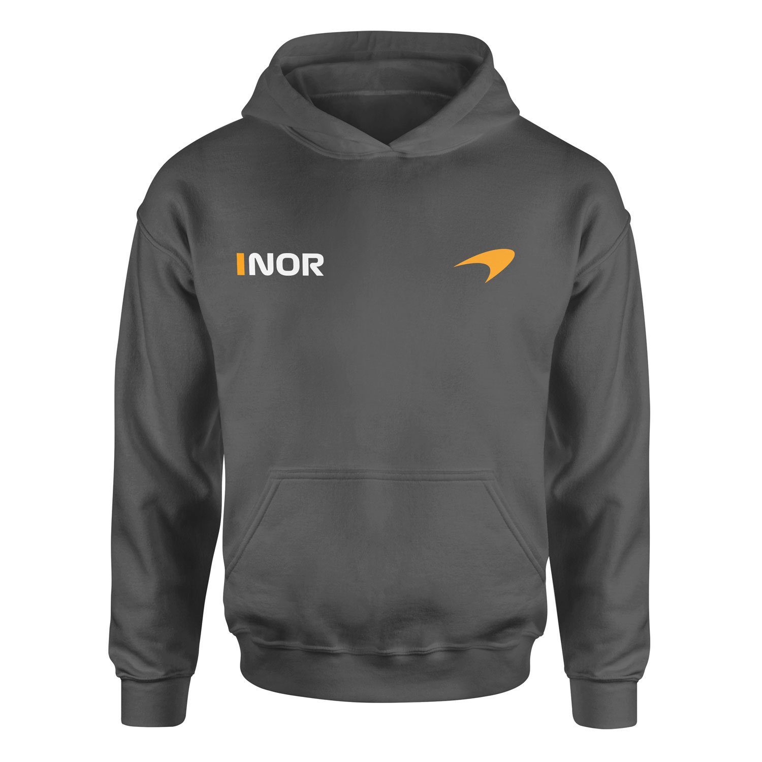 Lando Norris #NOR ID McLaren Racing Hoodie XL - Füme