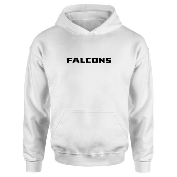 ATL FALCONS Iconic Hoodie M - Beyaz