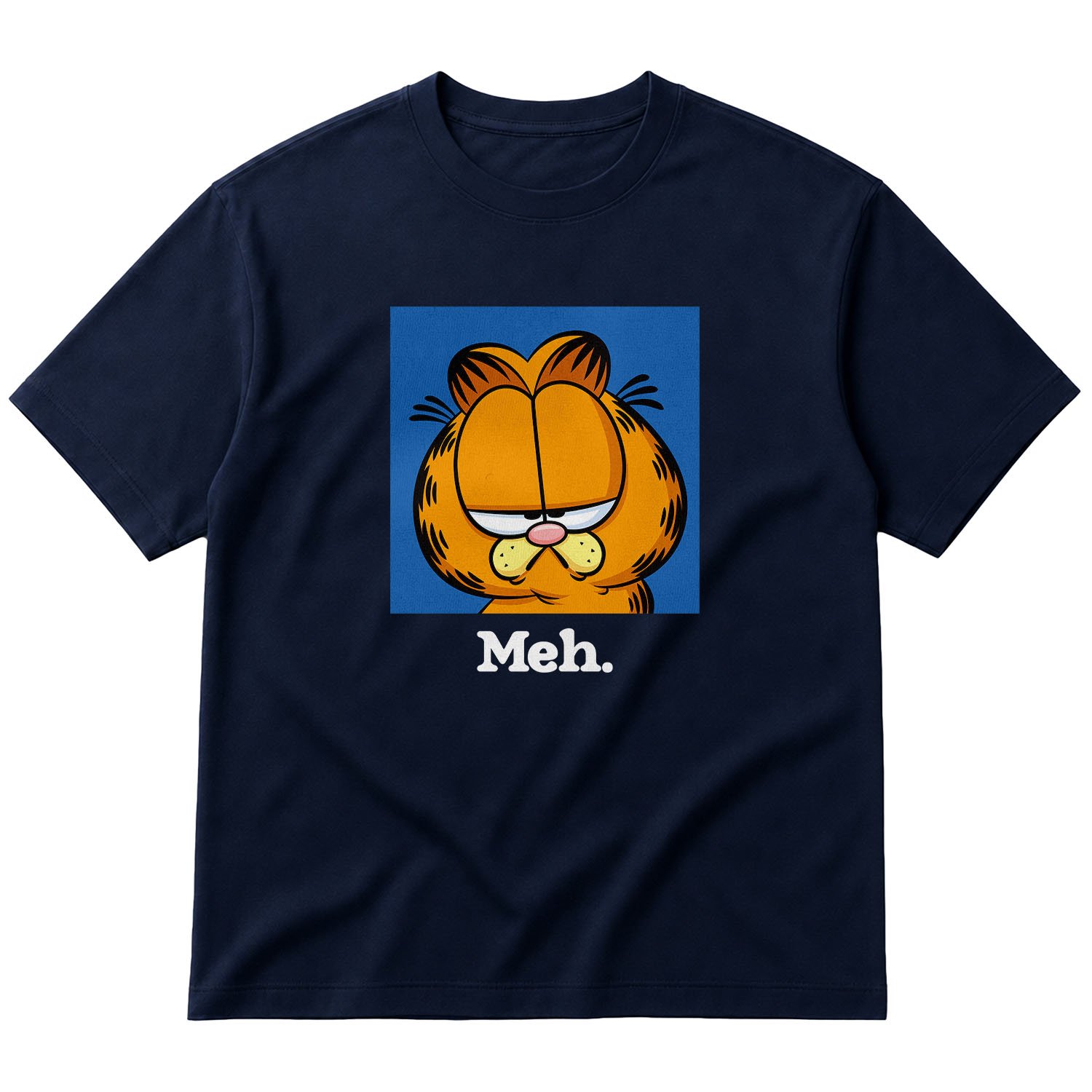 Garfield | meh. Oversize Tişört M - İndigo Mavisi