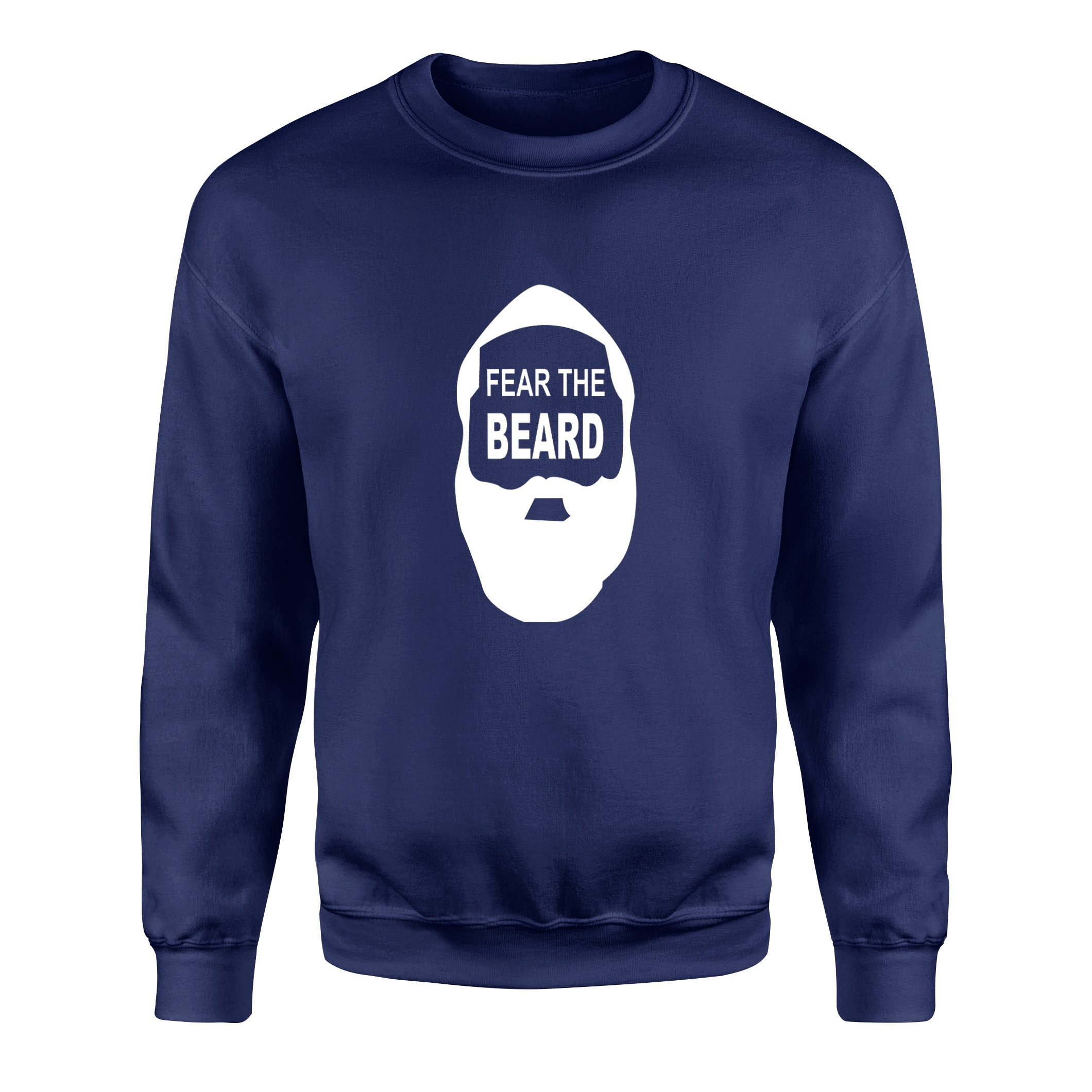 Fear the Beard | James Harden W Sweatshirt L - İndigo Mavisi