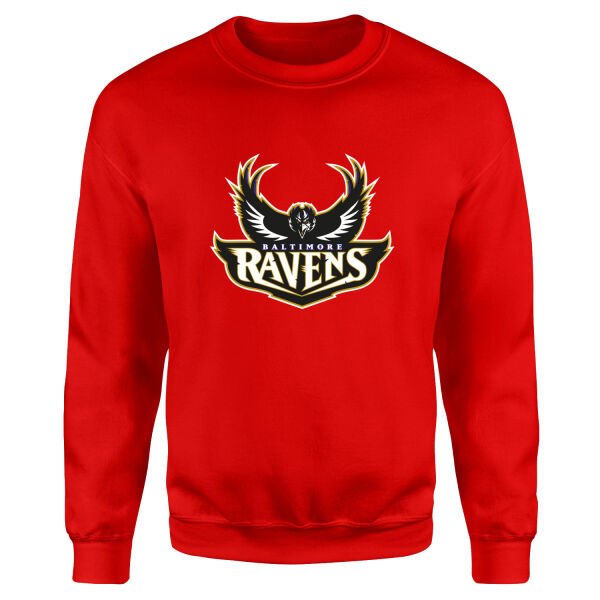 The Ravens Sweatshirt S - Kırmızı