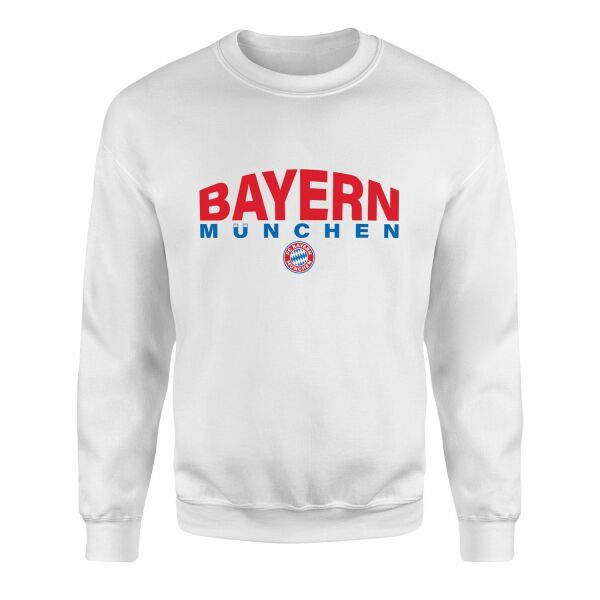 BAYERN München Sweatshirt L - Beyaz