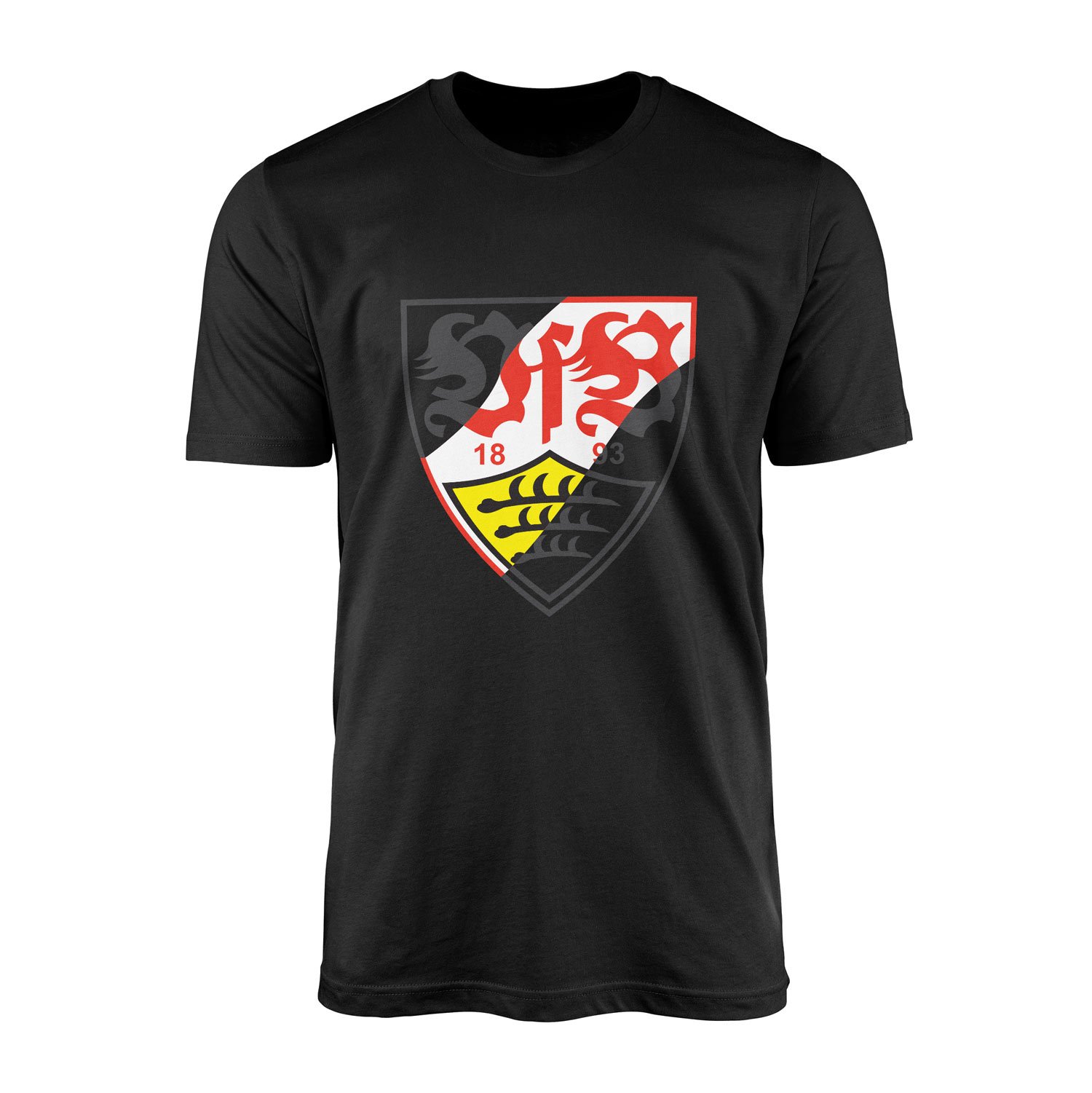 VfB Stuttgart Big Tişört S - Siyah