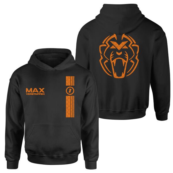 Max Verstappen Stamp Edition Hoodie M - Siyah