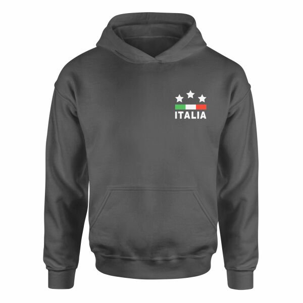 İtalya Hoodie S - Füme