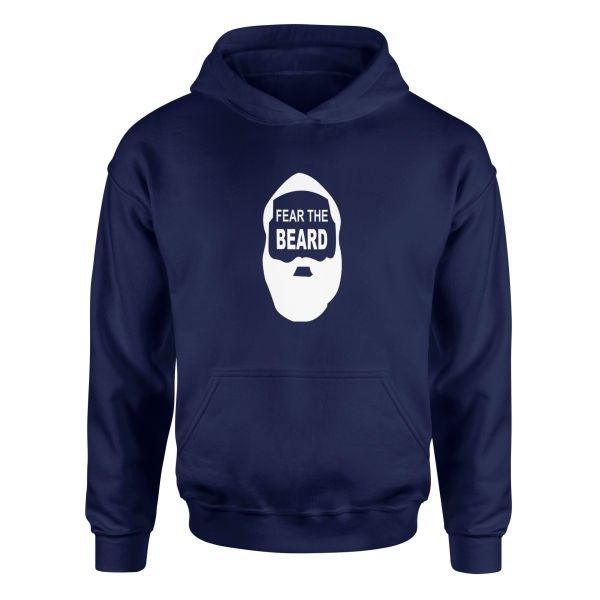 Fear the Beard | James Harden W Hoodie XL - İndigo Mavisi