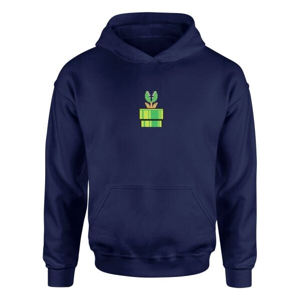 Super Mario Hoodie XL - İndigo Mavisi | OUTLET