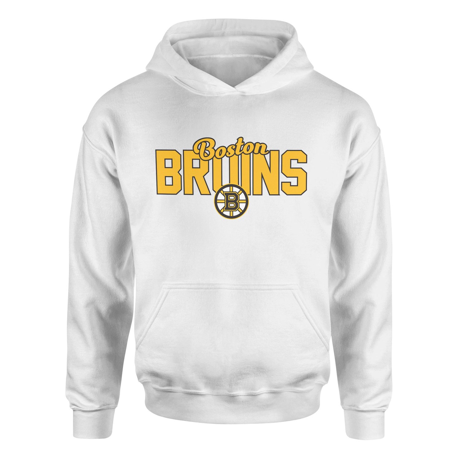 Boston Bruins Hoodie L - Beyaz