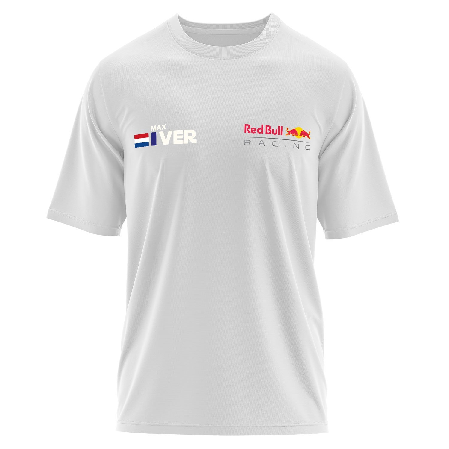 Max Verstappen Name Tag RB Racing Oversize Tişört
