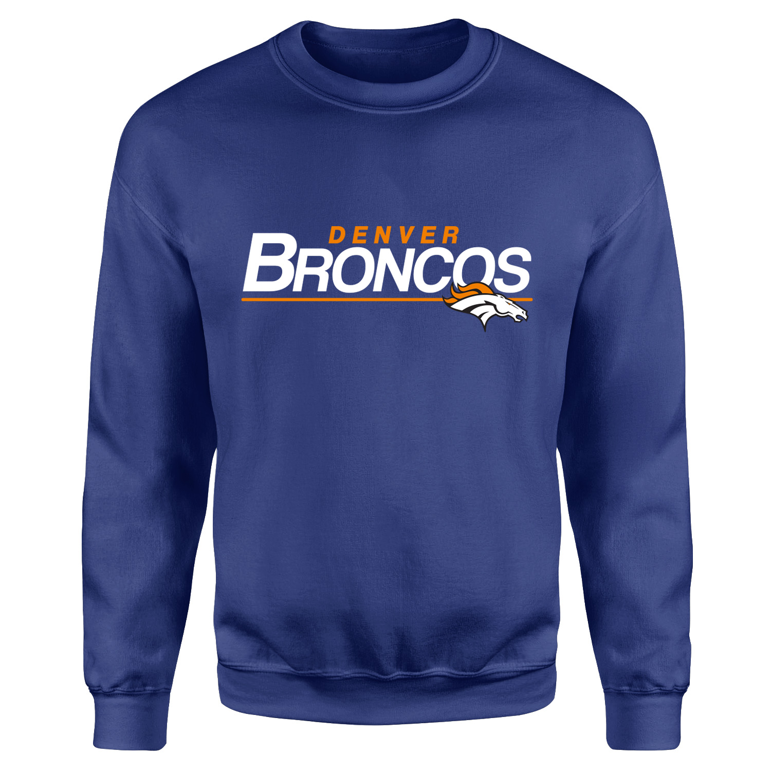 Denver BRONCOS Sweatshirt L - İndigo Mavisi