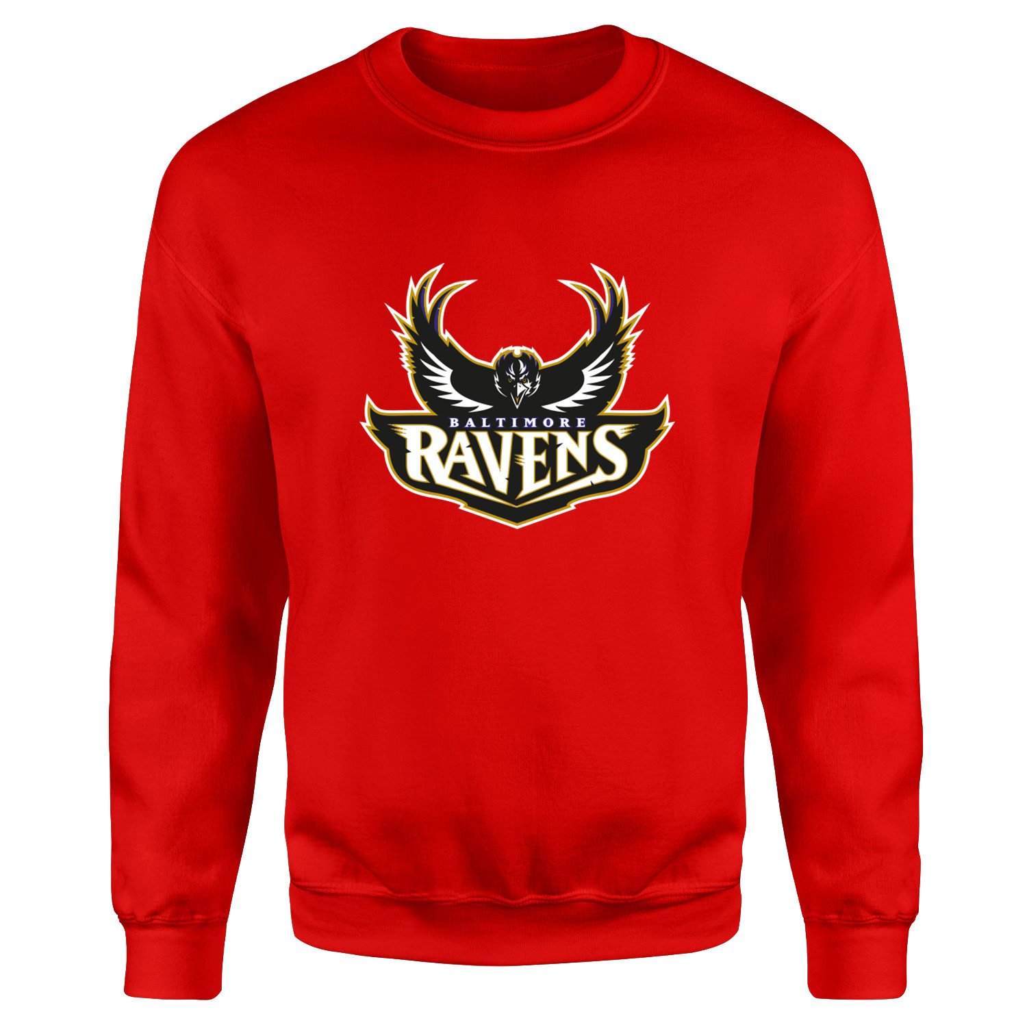 The Ravens Sweatshirt M - Kırmızı