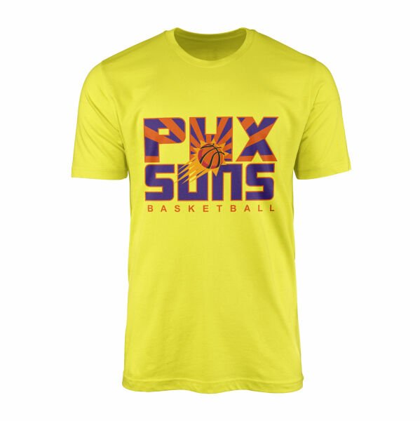 PHX Suns Tişört M - Sarı
