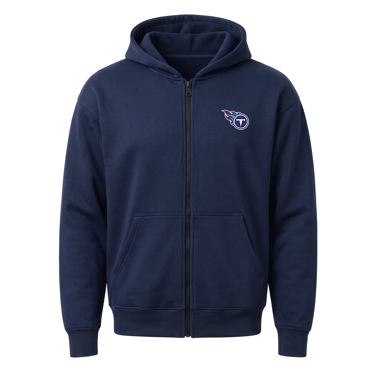 Tennessee Titans Fermuarlı Kapüşonlu Sweatshirt