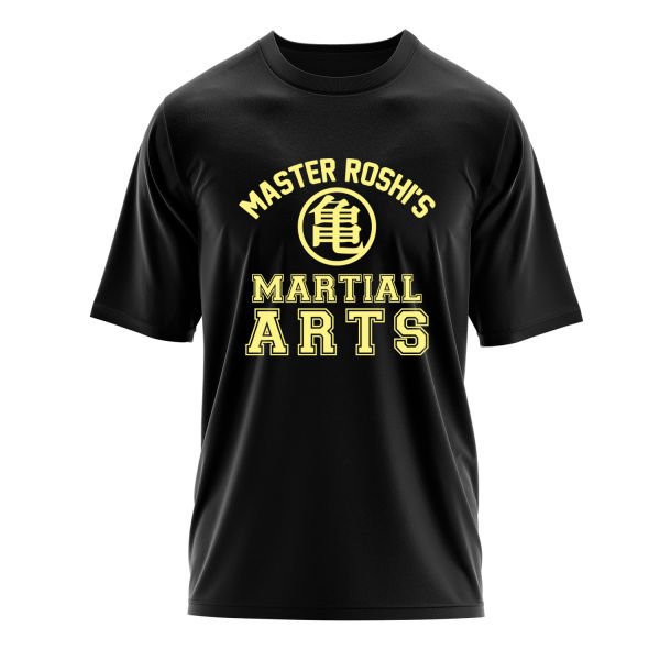 Master Roshi’s Martial Arts Oversize Tişört L - Siyah