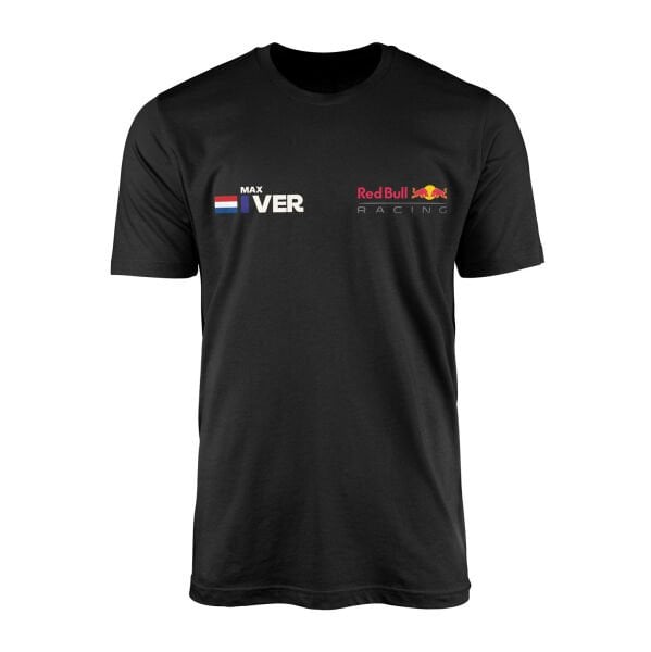 Max Verstappen Name Tag RB Racing Tişört