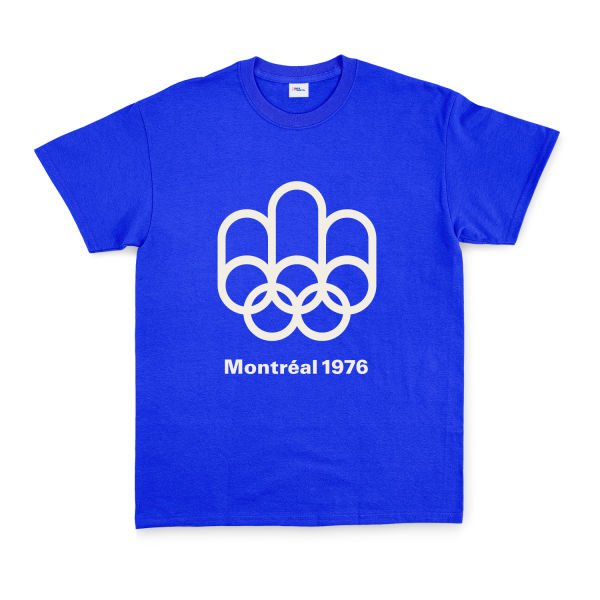 Montreal 1976 Tişört M - Mavi