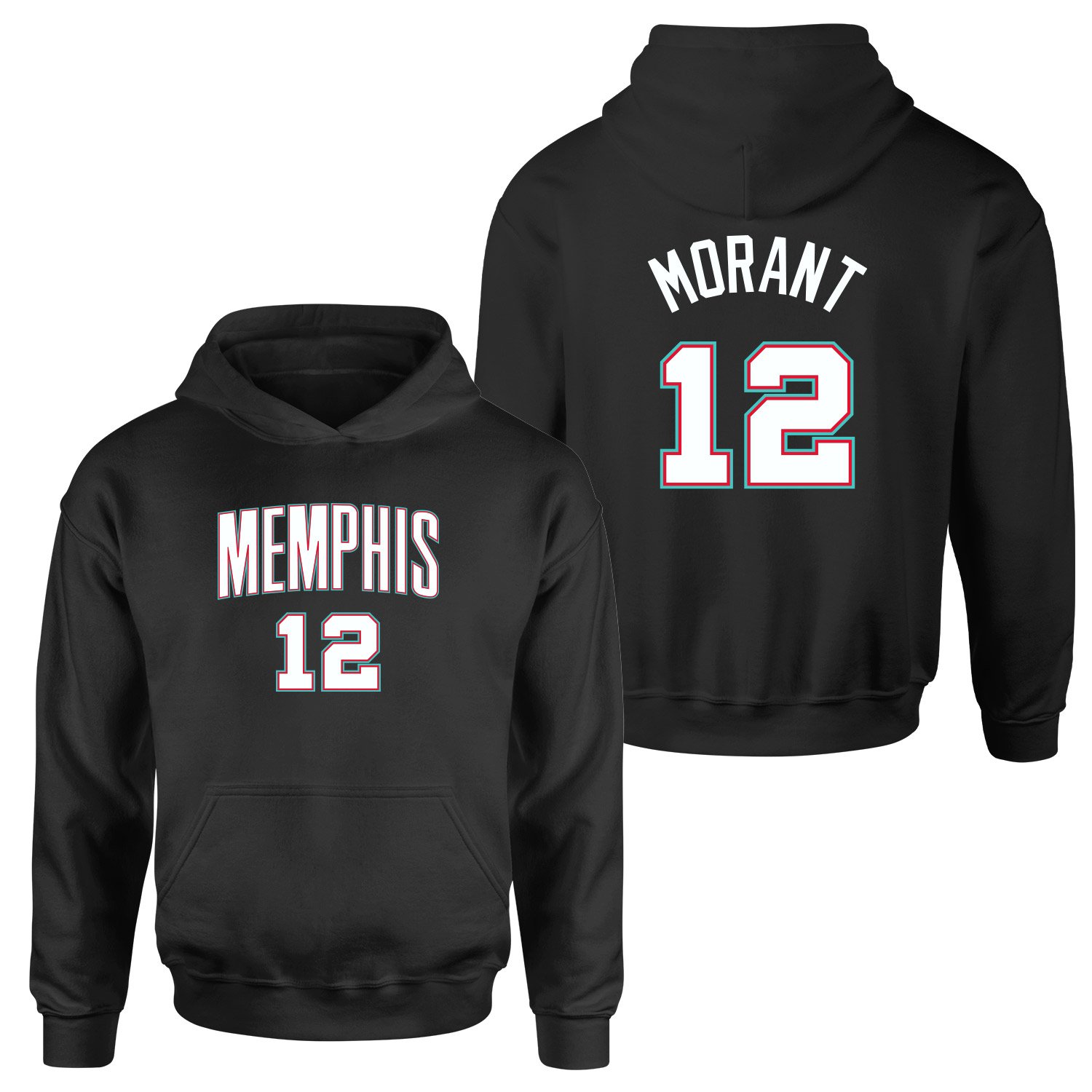 Ja Morant Memphis Forma Hoodie XL - Siyah